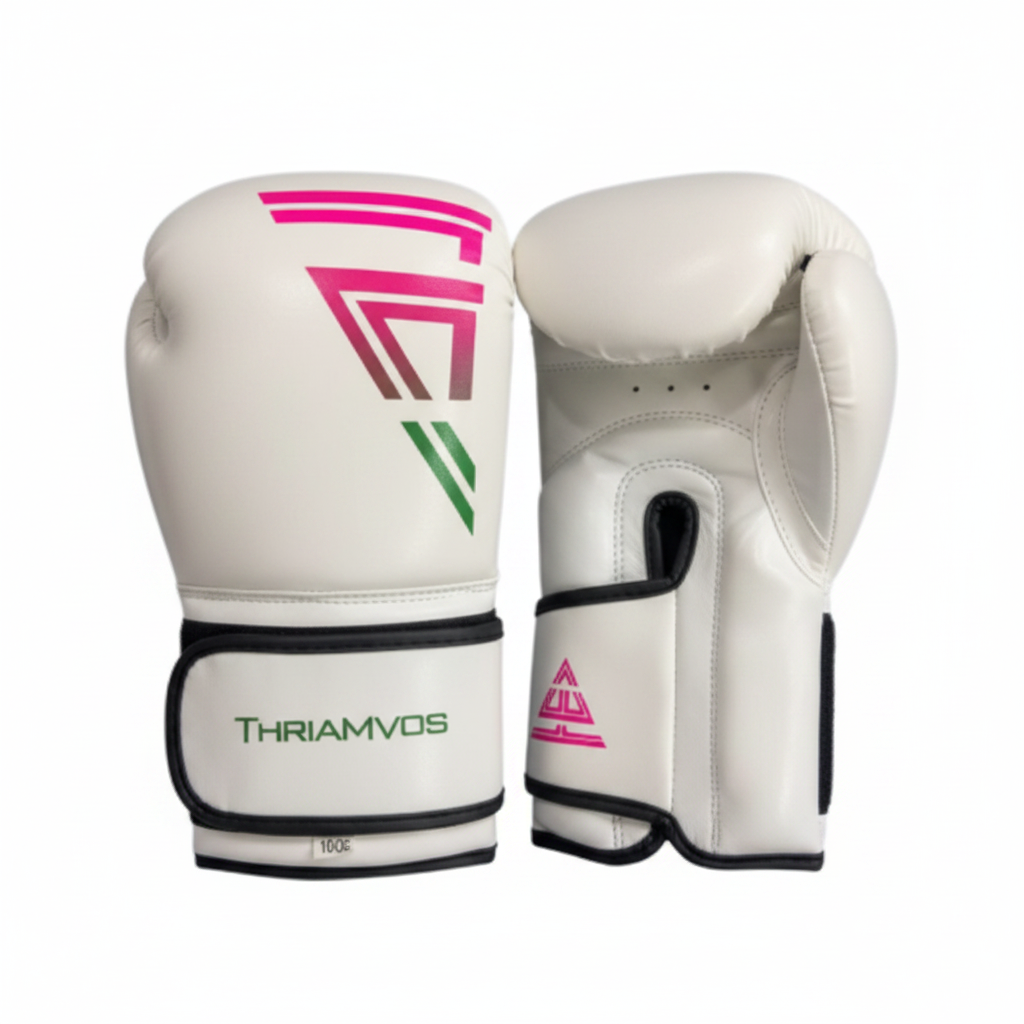 16oz Sparring & Heavy Bag Boxing Gloves – Synthetic Leather (W/P/G)